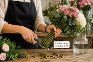 Como conservar as flores.
