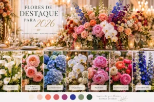 Flores para casamentos elegantes
