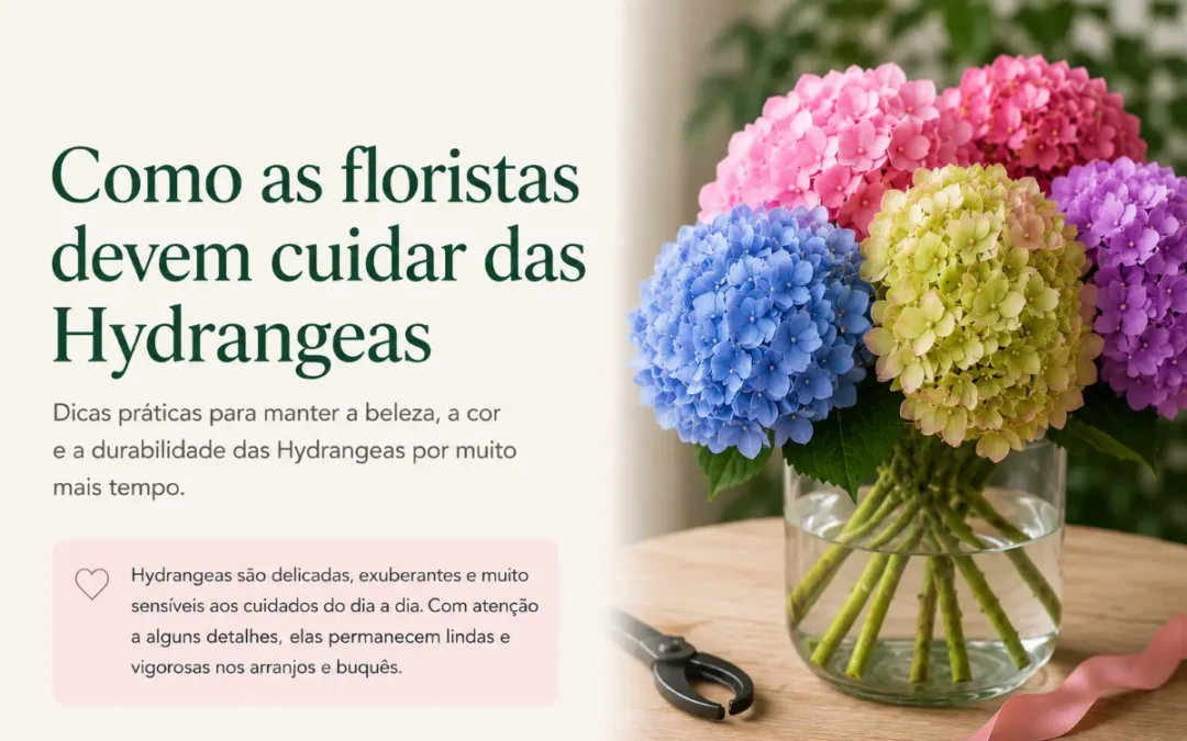 Como cuidar das Hydrangeas