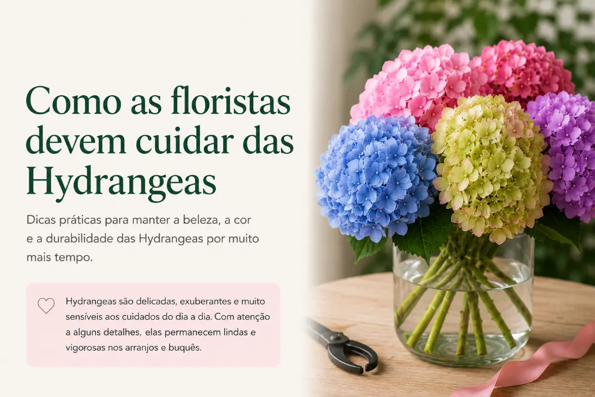 Como cuidar das Hydrangeas