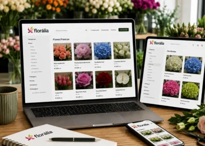 Loja online da Florália para compra de flores frescas por floristas e profissionais em Portugal