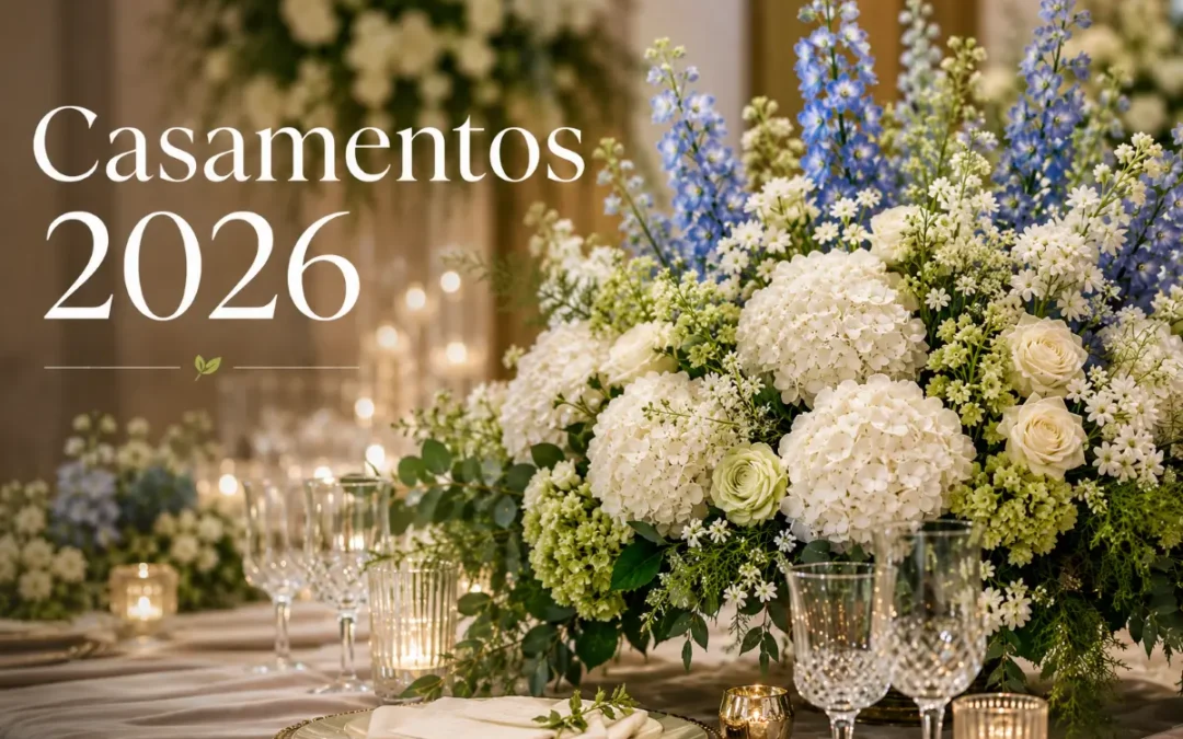 Tendências para Casamentos em 2026