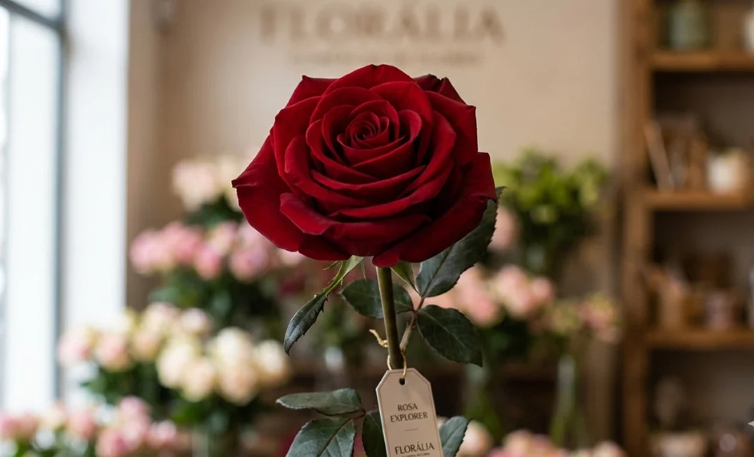 Rosa Explorer: A Majestade do Vermelho Intenso e da Durabilidade