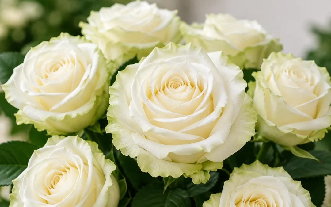 Rosa Mondial do Equador: A Rosa Branca Premium dos Profissionais